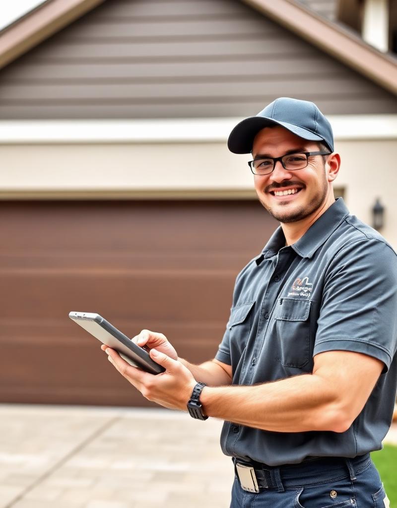 Southern Pines Garage Doors professional technician